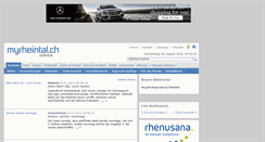 Desktop Screenshot of myrheintal.net
